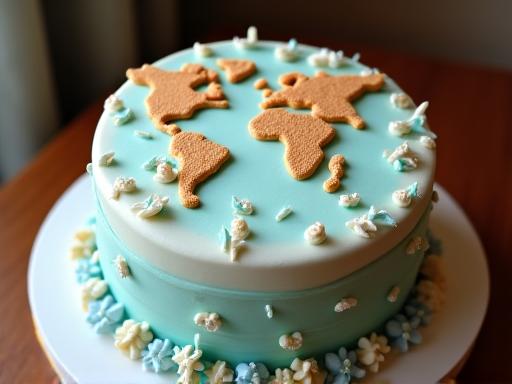 旅の記念日ケーキ