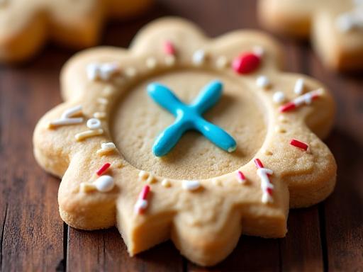 宝の地図クッキー